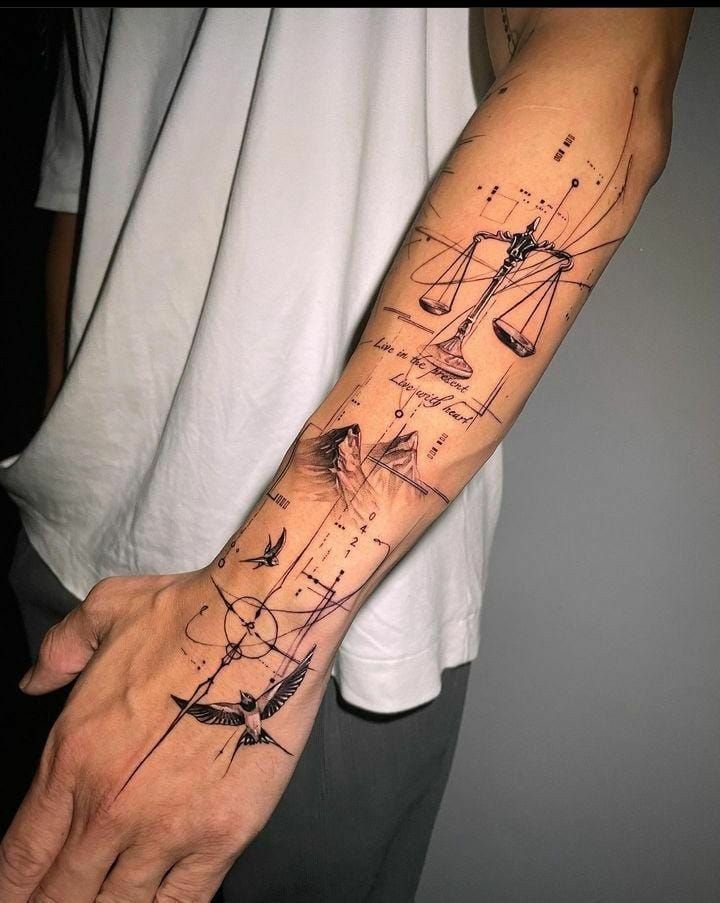 Geometric tattoos